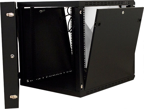 Vertical Cable 12U Wall Mount Swing Out Enclosure