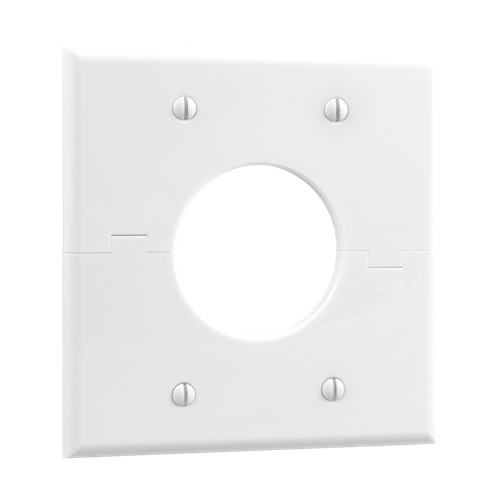 MidLite Double-Gang Splitport™, White