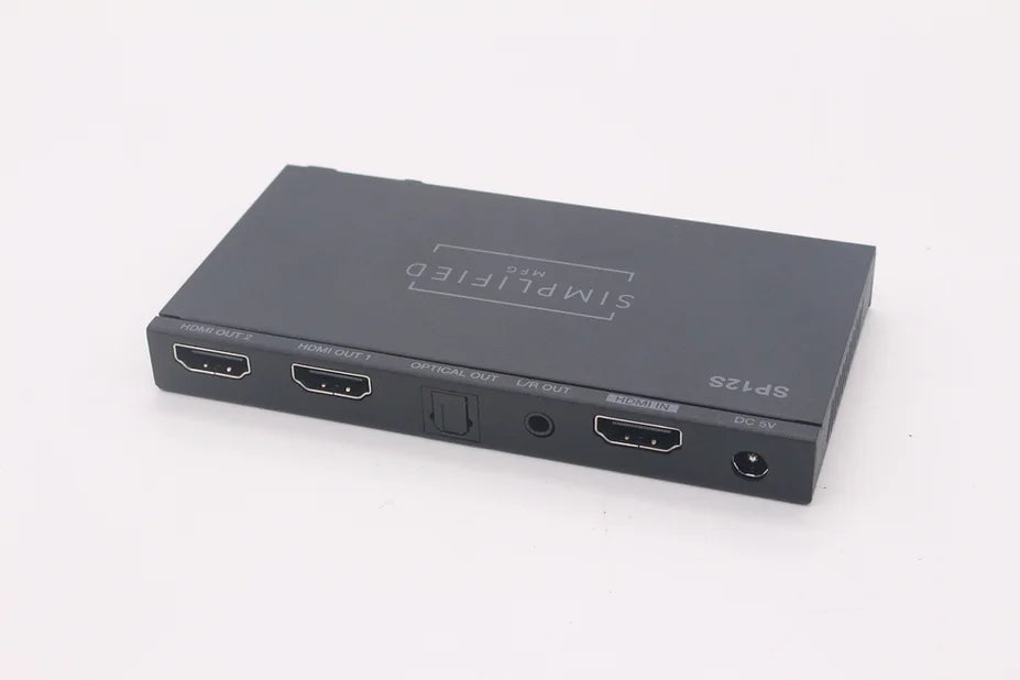 Simplified 1 to 2 HDMI Splitter