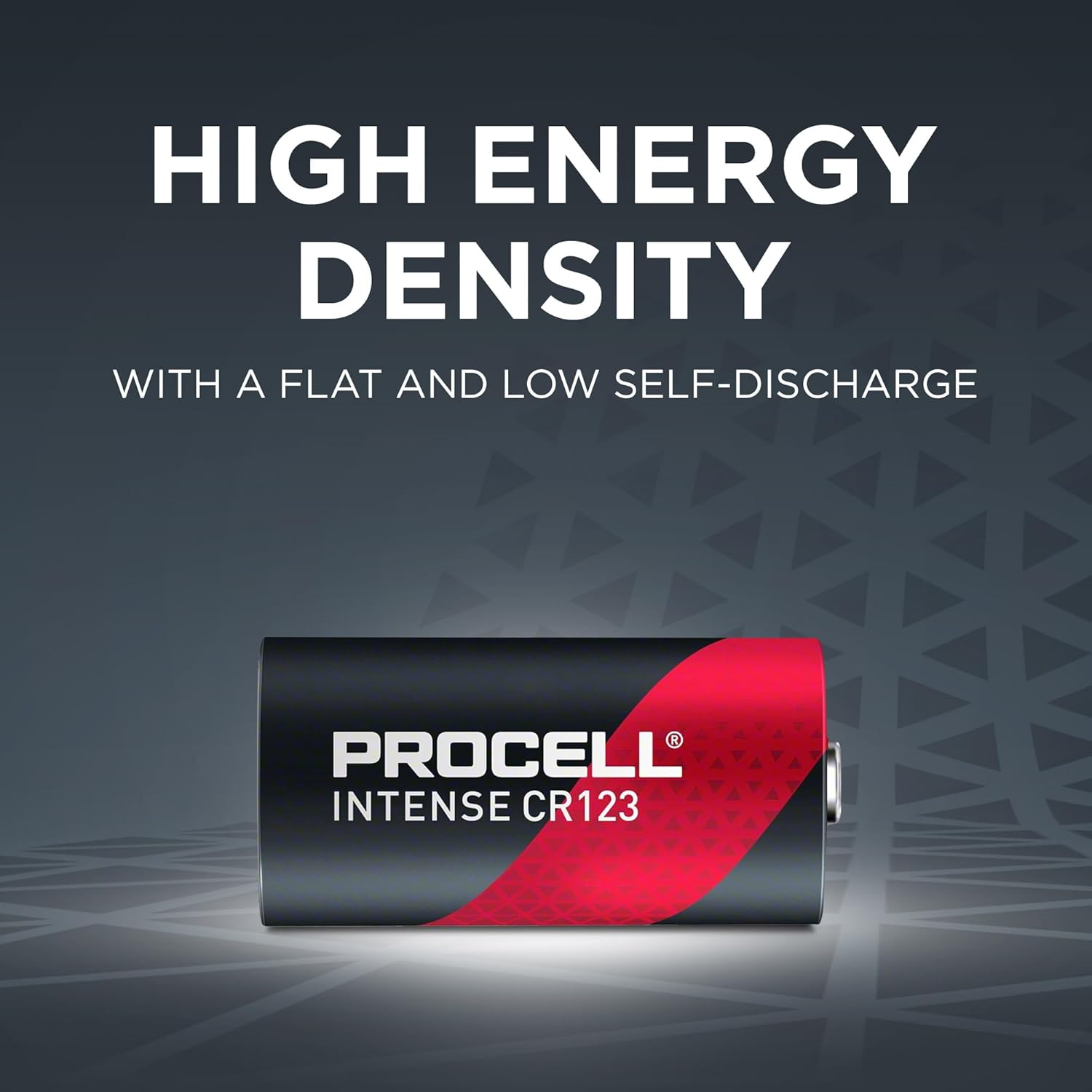 Procell High Power Lithium Intense CR123 - Case of 216