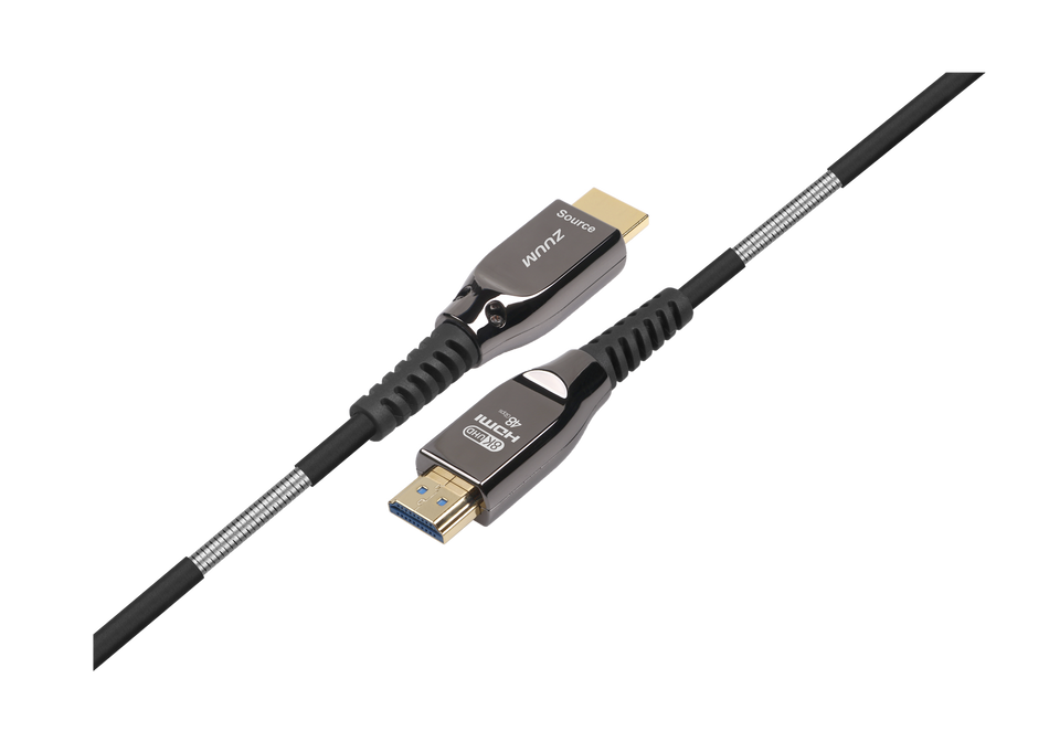 ZUUM HDMI AOC Fiber Optic HDMI Cable 8K/60Hz 48Gbps