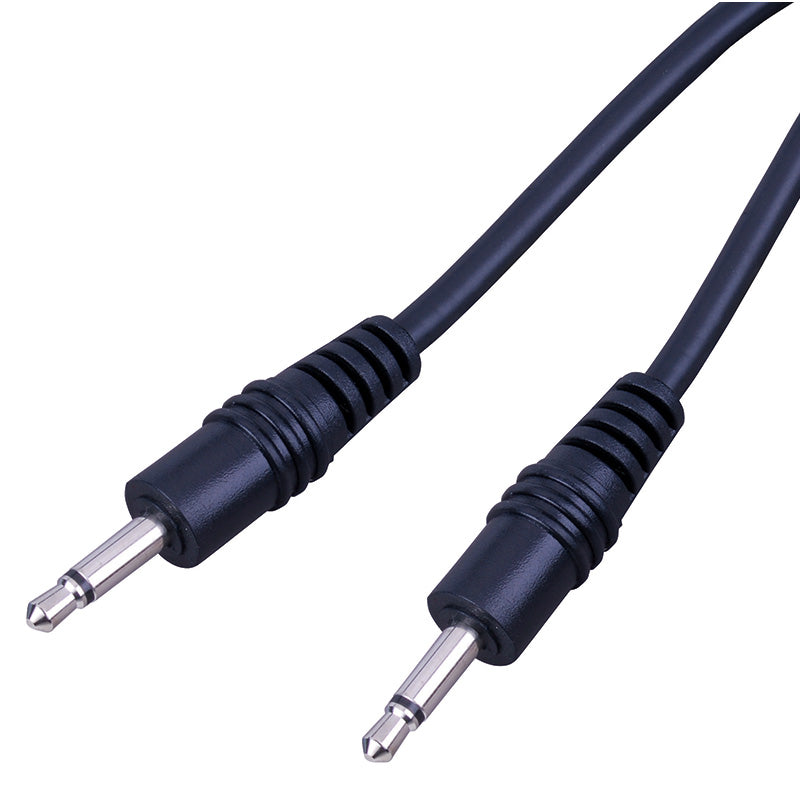 Vanco 3.5 mm Mono Plug to 3.5 mm Mono Plug Cable-Length: 3 ft.