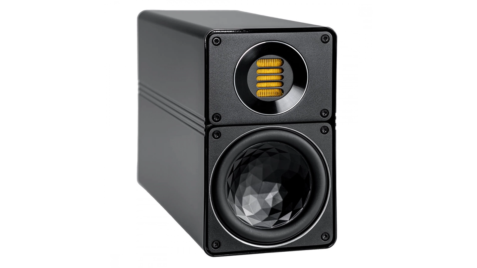 Elac 4.5" Line 300 2-Way Bookshelf Speakers with Jet 6 Tweeter (Gloss Black)