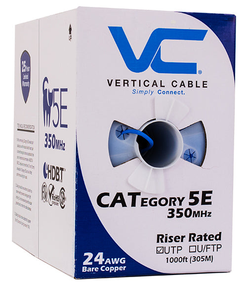 Vertical Cable Cat5e Bulk Wire