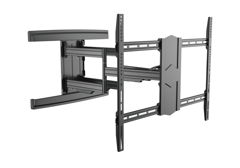 ZUUM 43"-100" Articulating TV Wall Mount Left/Right Adjust 24" Studs