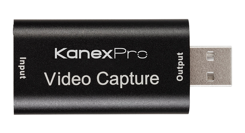 KanexPro HDMI 4K USB 2.0 Gaming Capture Dongle w/ 3ft HDMI Cable