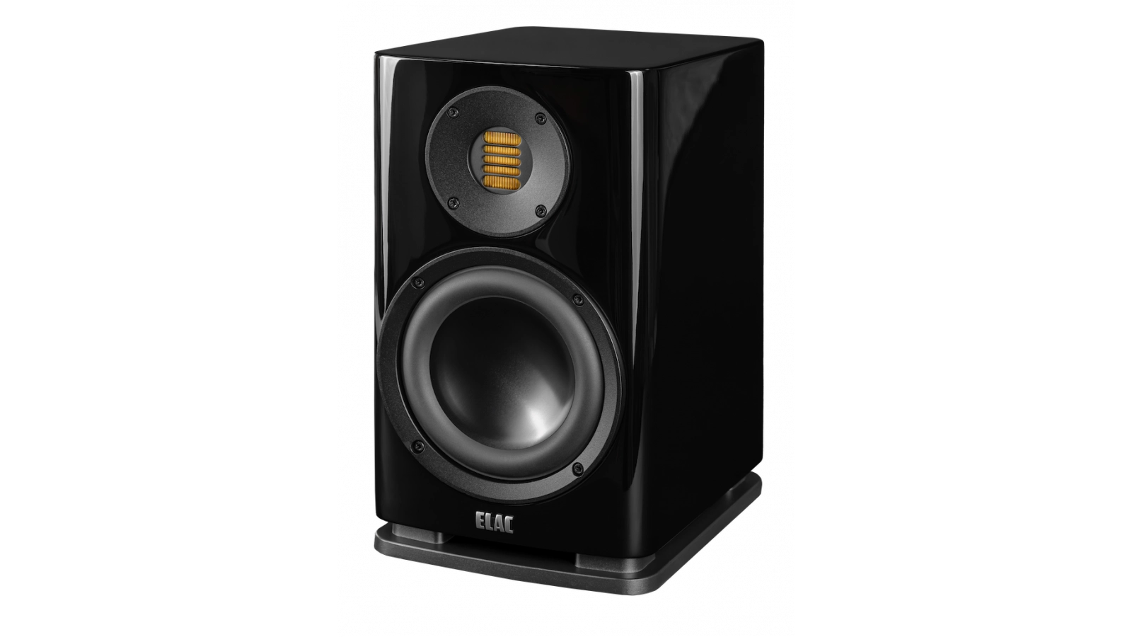 Elac 6" 2-Way Bookshelf Speakers with Jet 6 Tweeter (Gloss Black)