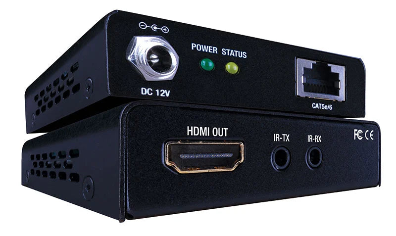 Evolution Ultra Slim HDMI over Single CAT5e/CAT6 Extender with PoE 165ft/50m