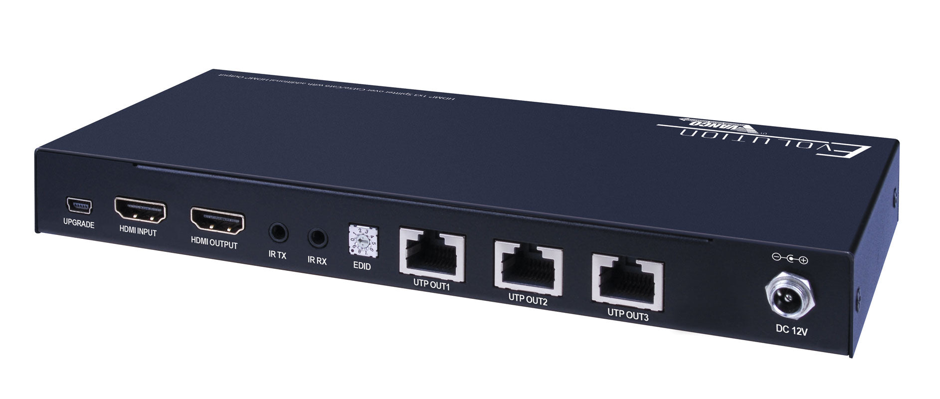 Evolution 1x3 Plus 1 HDMI Output Splitter over Single CAT5e/CAT6 Cable PoE 165ft/50m (**Receiver Part # EVRX2006)