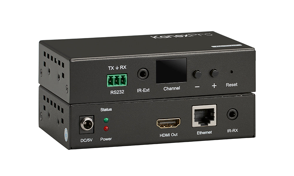 KanexPro NetworkAV™ H.264 HDMI® Receiver over IP w/ POE & RS-232