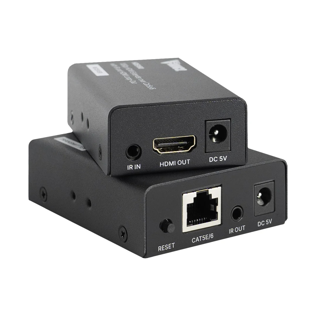 Vanco HDMI Extender Over Cat5e/6 Cable with IR and HDMI Loop-Out