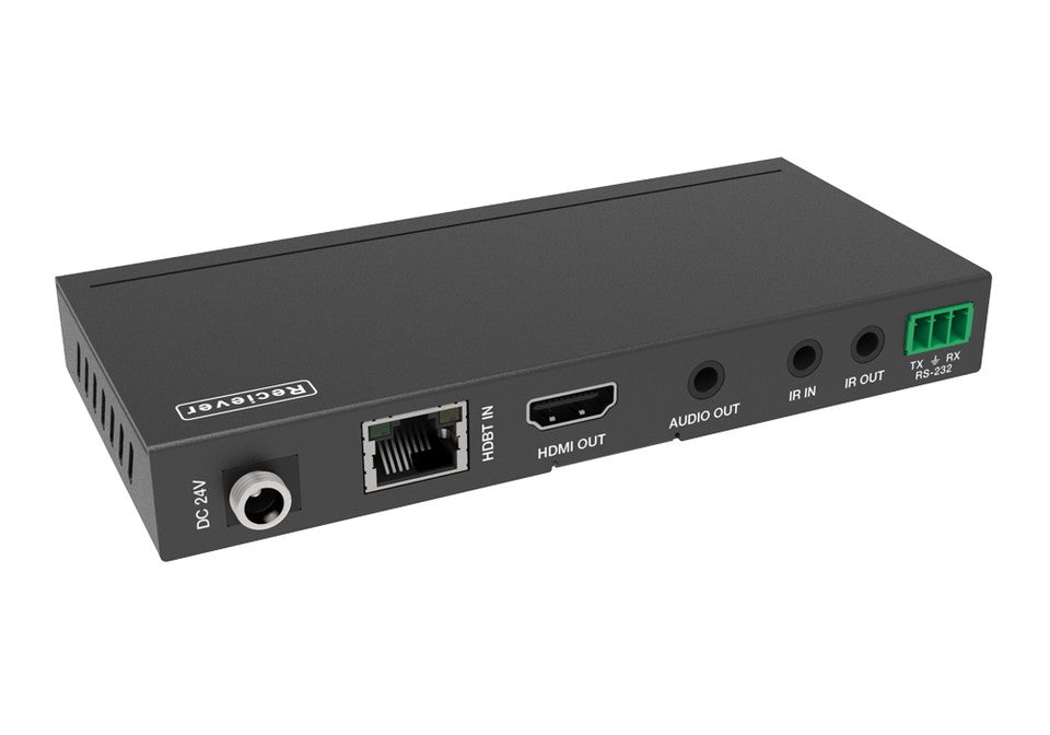 ZUUM HDMI HD BaseT Extender with Bi-directional IR,18Gbps, HDR, Audio Extract