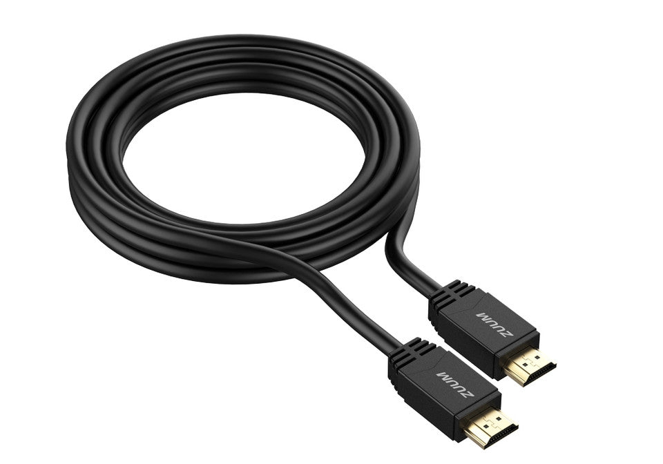 ZUUM Premium HDMI Cable 4Kx2K, UHD, HDR,18Gbps