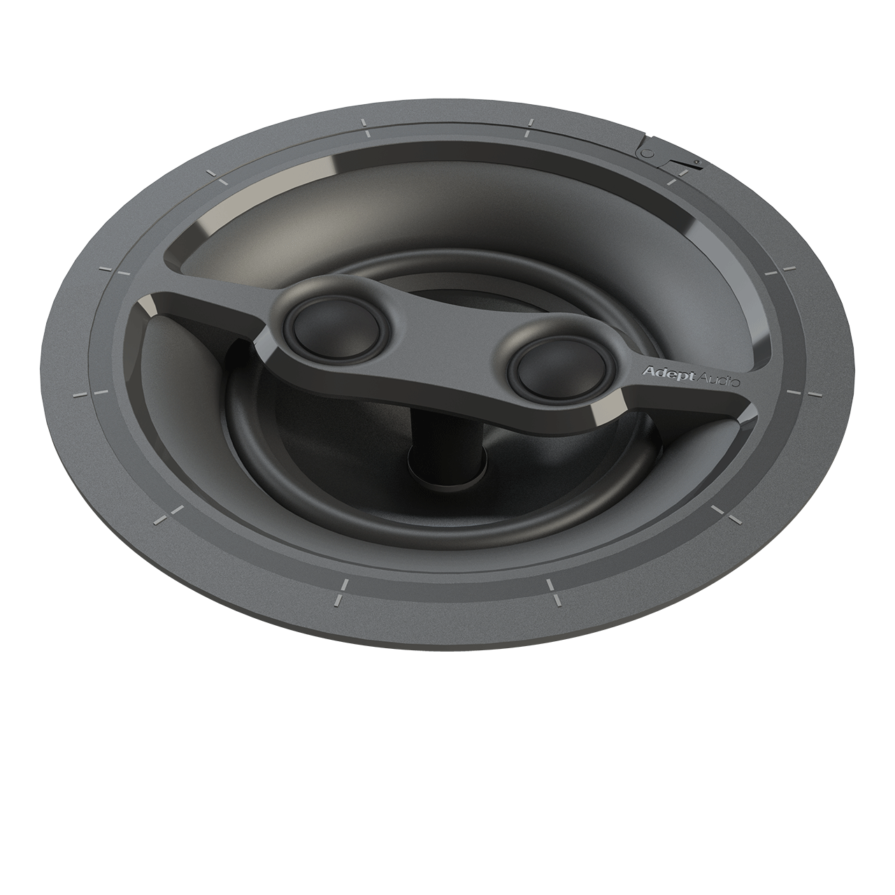 Adept Audio IC62TT 6 ½” Twin-Tweeter Ceiling Speaker