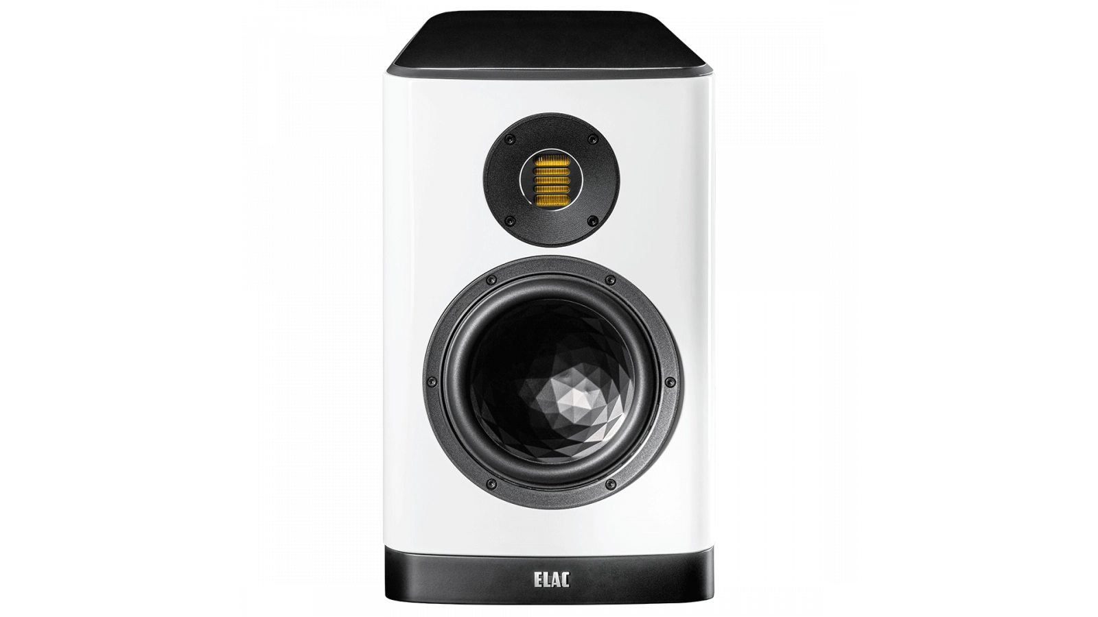 Elac Vela 7" 2-Way Bookshelf Speakers with JET 6 Tweeter (Gloss White)