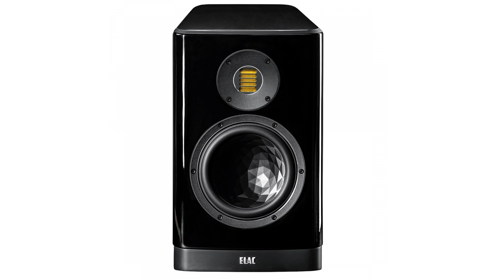 Elac Vela 7" 2-Way Bookshelf Speakers with JET 6 Tweeter (Gloss Black)