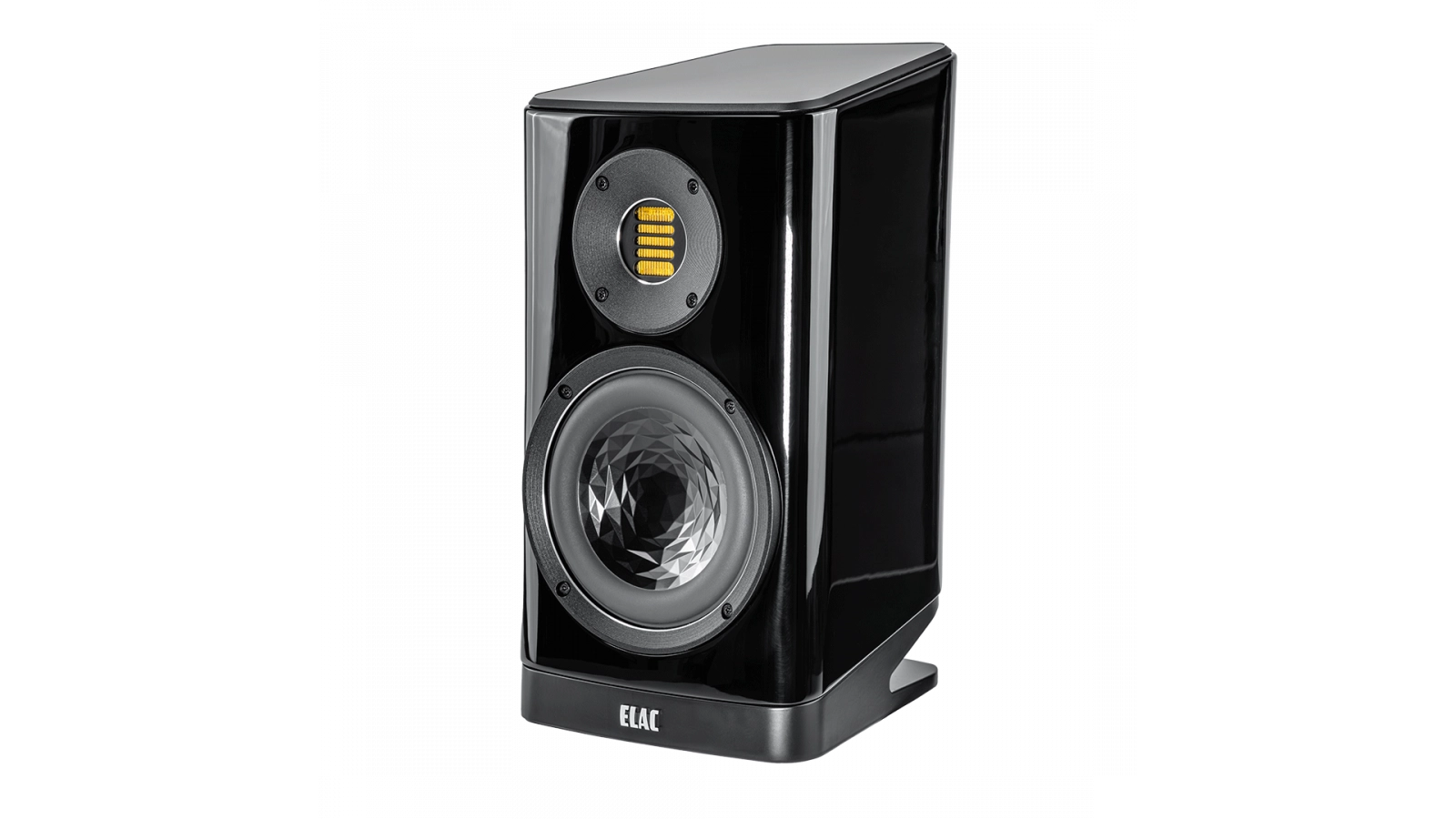 Elac Vela 6" 2-Way Bookshelf Speakers with JET 6 Tweeter (Gloss Black)