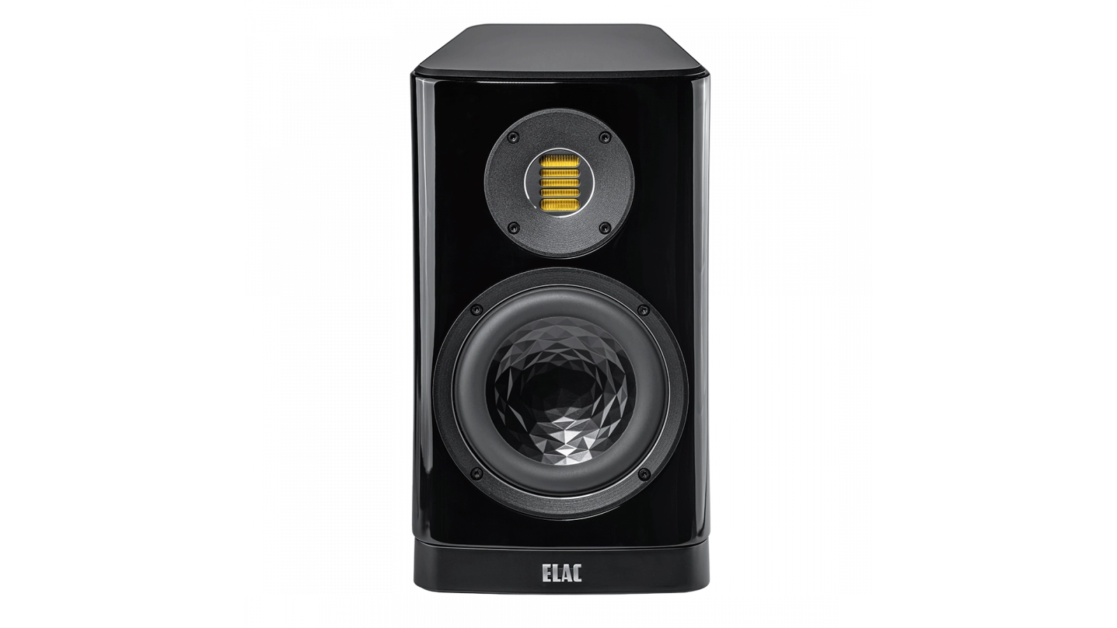 Elac Vela 6" 2-Way Bookshelf Speakers with JET 6 Tweeter (Gloss Black)