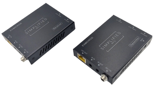 Simplified 18Gbps HDMI Extender With 2-Way 12v IR