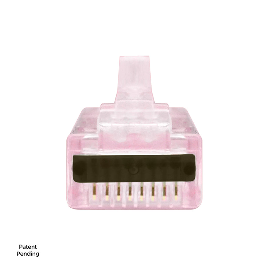 Simply45 ProSeries Cat6/6a Unshielded Pass-Through RJ45 Modular Plugs with Cap45® 500 pc/Jar