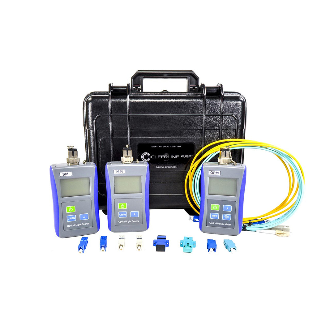 Cleerline SSF Optical Fiber Testing Kit