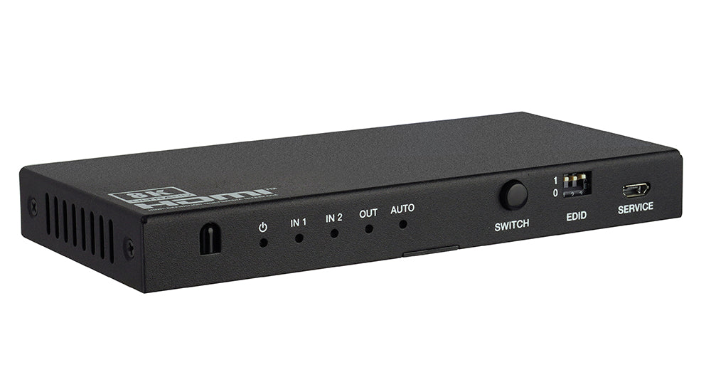 KanexPro HDMI 1x2 Switcher w/ Audio 8k