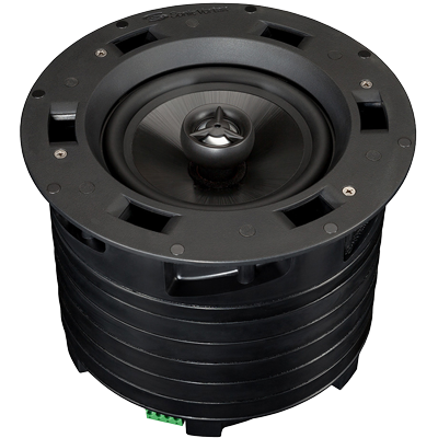 Beale Street Audio 25/70/100 volt In Ceiling 6.5 inch 2-way Fluted IMPP, 1 inch ALU Dome