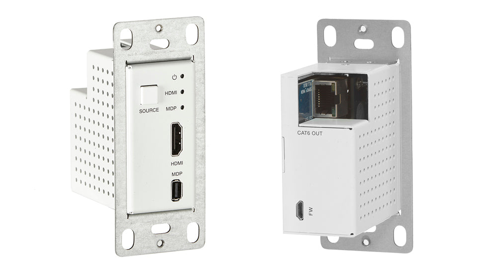 KanexPro HDMI and mDP 50M Extender Wall Plate kit