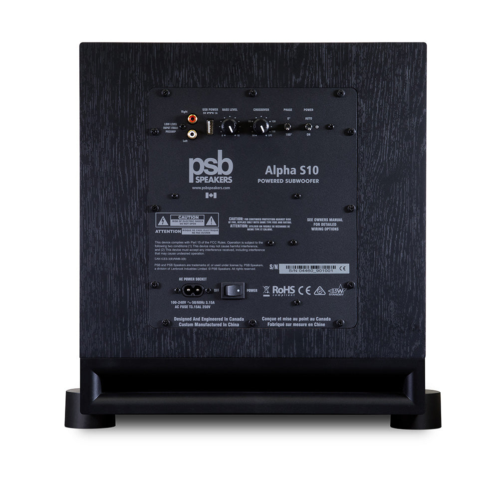 PSB Alpha Subwoofer Series – 10" and 8" Models