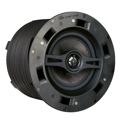 Beale Street Audio In Ceiling 6.5 inch 2-way Carbon Fiber, 1 inch Titanium Dome