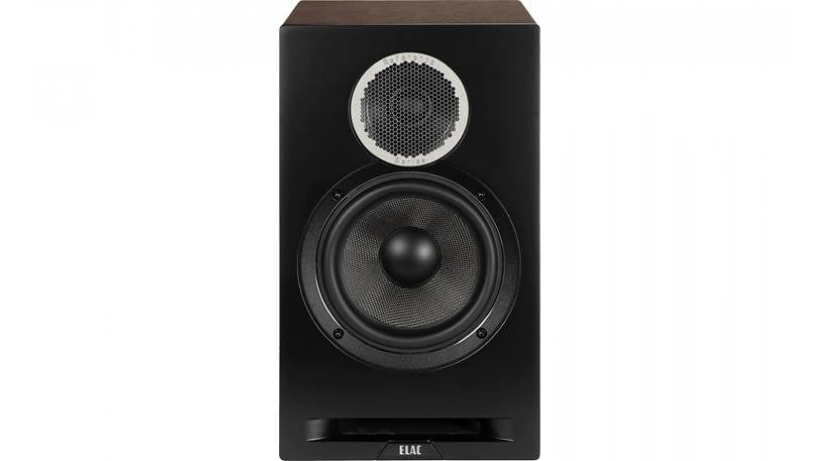 Elac 6.5" Debut Reference Bookshelf Speaker (Walnut/Black)