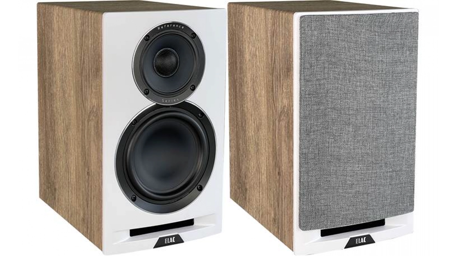 Elac 6.5" UniFi Reference Bookshelf Speaker (Oak/White)