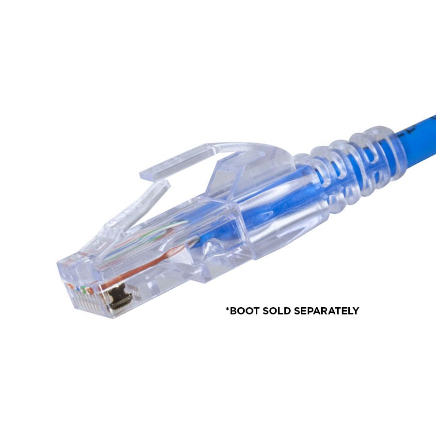 Simply45 Pass Through Blue Tint - Cat5e UTP - 50pc Clamshell